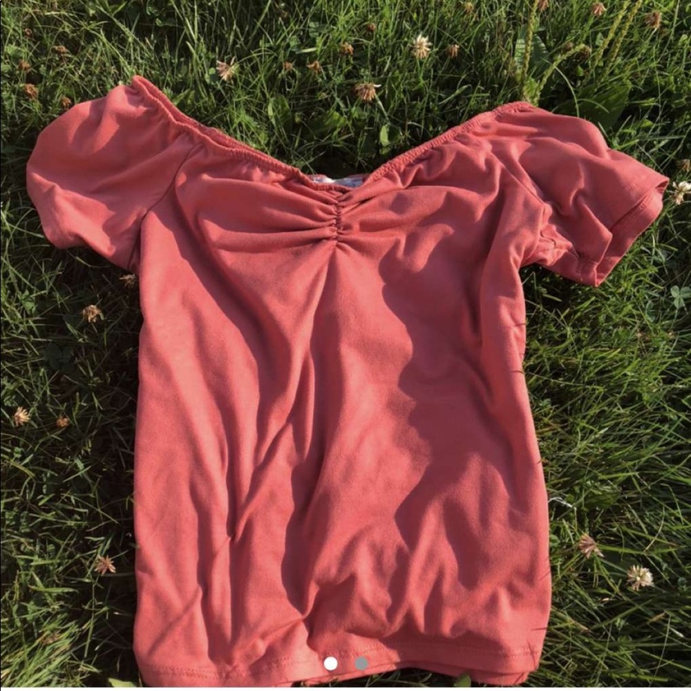 Pink crop top